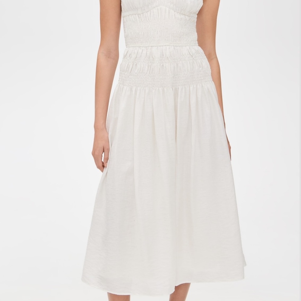 Moon River shirred dress